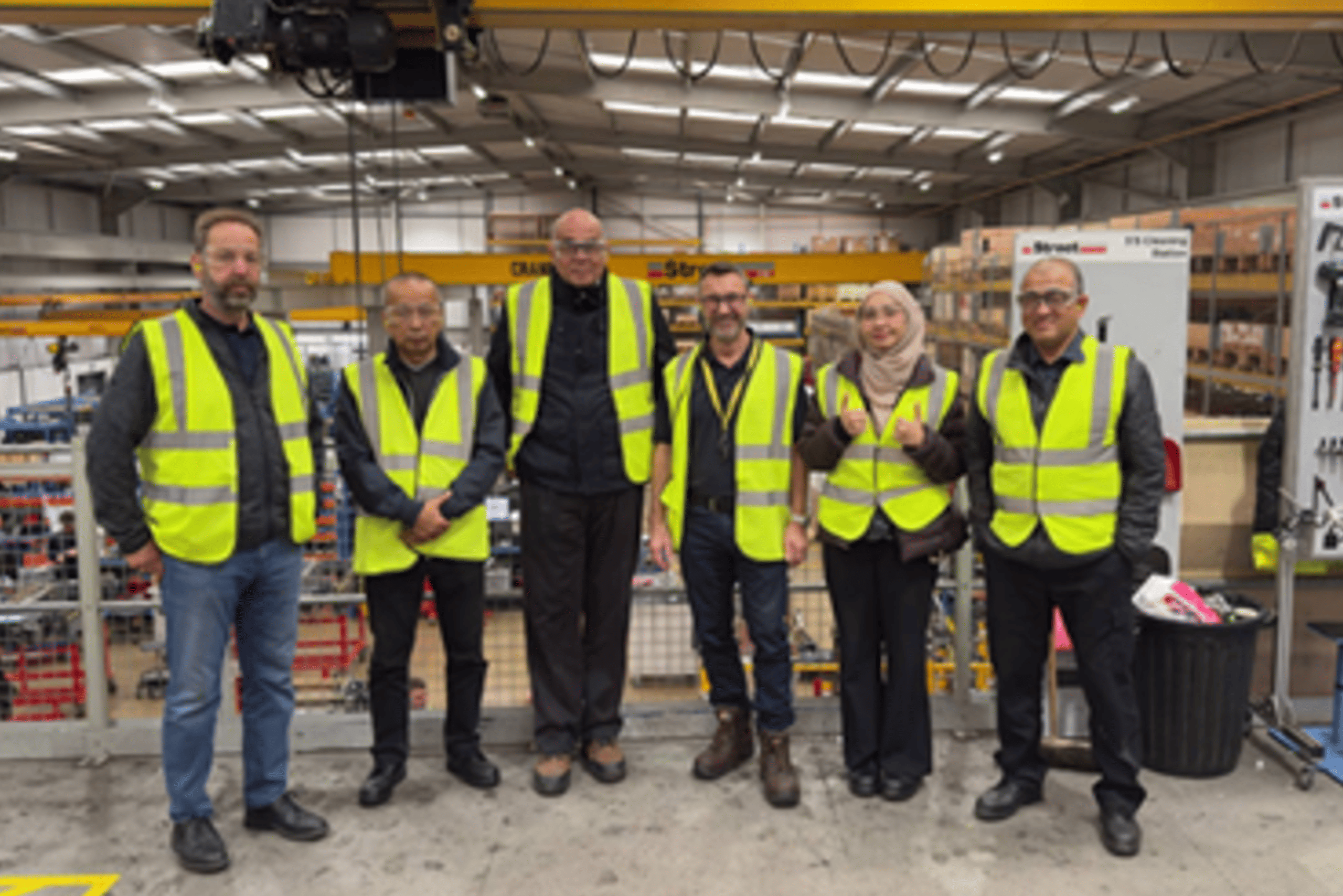 Visit to Street Crane’s Factory in Chapel-en-le-Frith, United Kingdom