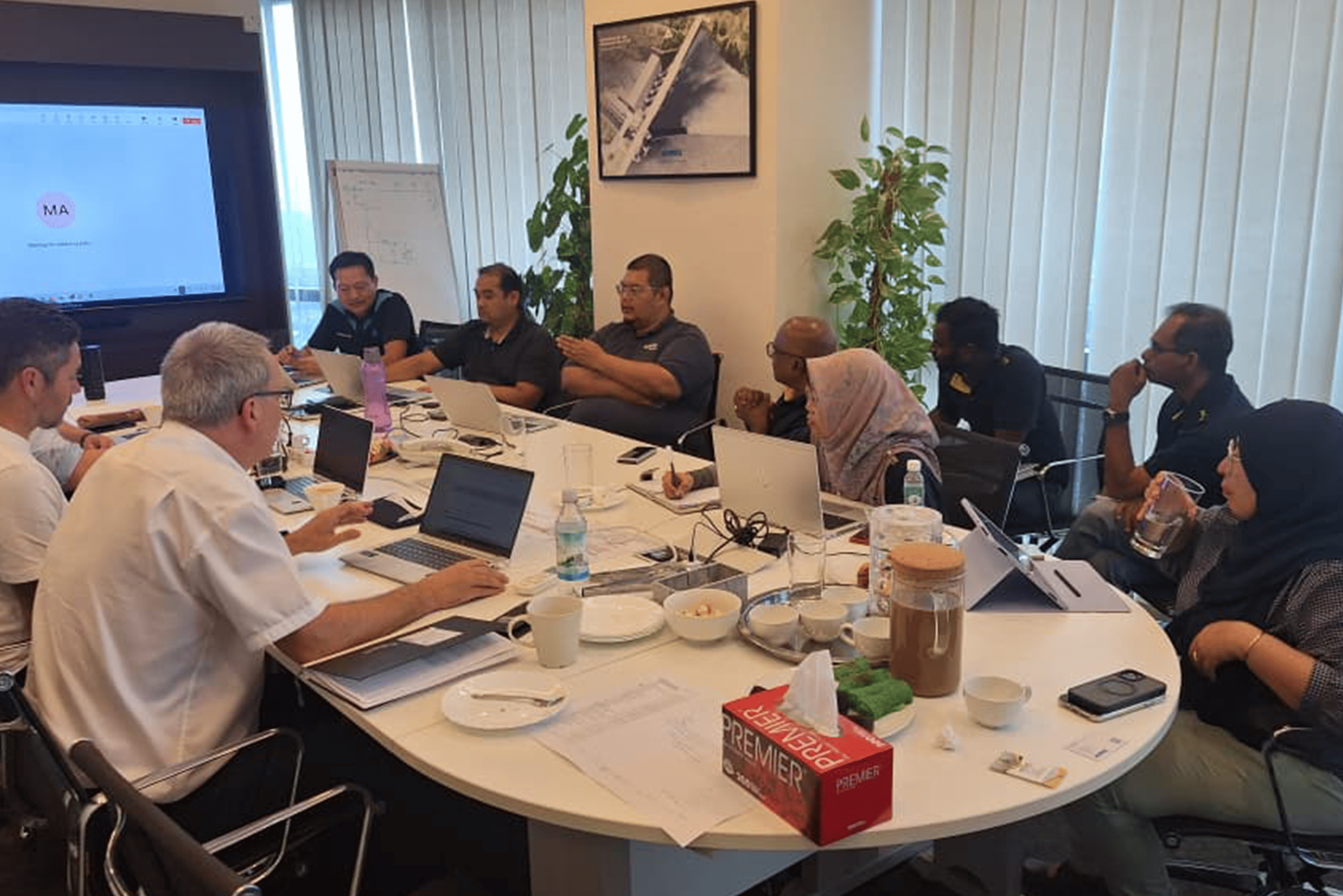 Kick-Off Meeting Between ANDRITZ and Hidro2Perak for Chenderoh Project